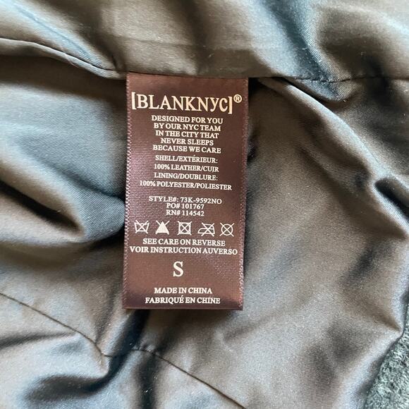 Blank NYC Suede Moto Jacket in Emerald Green size S - Picture 7 of 10